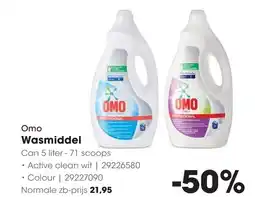 HANOS Omo Wasmiddel aanbieding