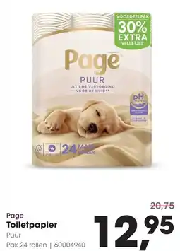 HANOS Page Toiletpapier aanbieding