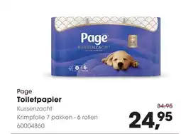 HANOS Page Toiletpapier aanbieding