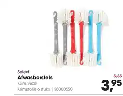 HANOS Select Afwasborstels aanbieding