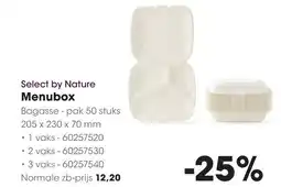 HANOS Select by Nature Menubox aanbieding