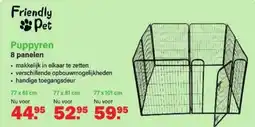 Van Cranenbroek Friendly Pet Puppyren 8 panelen aanbieding