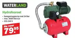 Van Cranenbroek WaterLand Hydrofoorset aanbieding