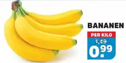 Sahan Supermarkten Bananen aanbieding