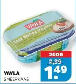 Sahan Supermarkten Yayla Smeerkaas aanbieding