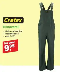 Van Cranenbroek Cratex Tuinoverall aanbieding