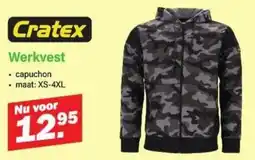 Van Cranenbroek Cratex Werkvest aanbieding