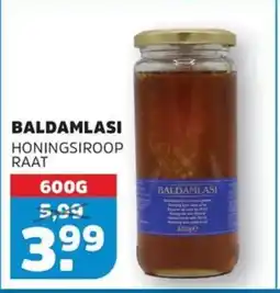 Sahan Supermarkten Baldamlasi Honingsiroop Raat aanbieding