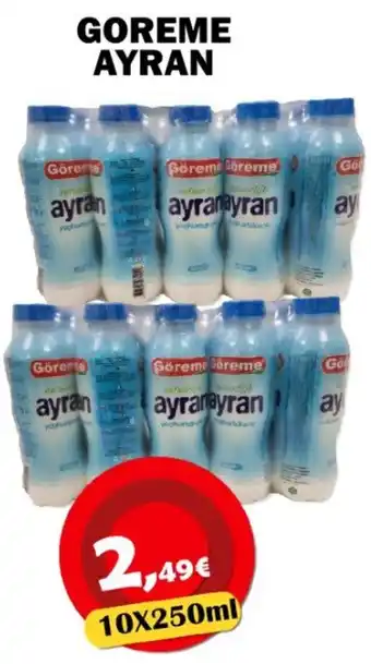 Avantage Supermarkt Goreme Ayran aanbieding