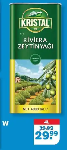 Sahan Supermarkten Kristal Riviera Zeytinyagi aanbieding