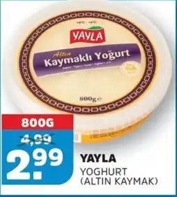 Sahan Supermarkten Yayla Yoghurt aanbieding