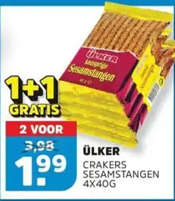 Sahan Supermarkten Ülker Crakers Sesamstangen aanbieding