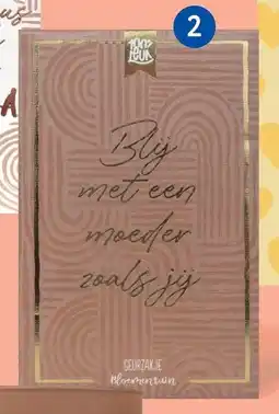 Primera Geurzakje - Blij met een moeder zoals jij aanbieding