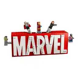 MediaMarkt Lego Marvel 76313 Logo En Minifiguren Bouwstenen aanbieding