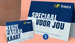 Primera Primera Keuze Cadeaukaart aanbieding