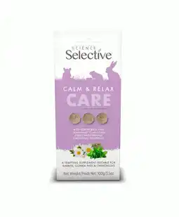 Pets Place Supreme Science Selective Care - Supplement - 100 g Calm & Relax aanbieding