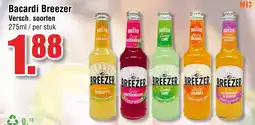 Ter Huurne Holland Markt Bacardi Breezer Versch. soorten aanbieding