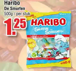 Ter Huurne Holland Markt Haribo De Smurfen aanbieding