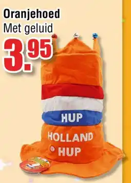 Ter Huurne Holland Markt Oranjehoed Met geluid aanbieding