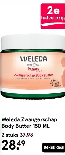Etos Weleda Zwangerschap Body Butter aanbieding