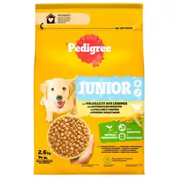 Pets Place Pedigree Junior - Puppy-Hondenvoer - Kip Rijst 2.6 kg aanbieding