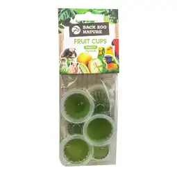 Pets Place Back Zoo Nature Fruit Cups Meloen - Vogelsnack - 6 stuks aanbieding