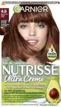 Bol.com Garnier Nutrisse Ultra Crème 4.5 Mahoniebruin - Intens voedende permanente haarkleuring aanbieding