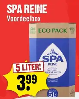 Dirck 3 Spa reine voordeelbox aanbieding