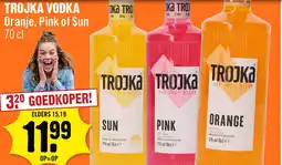 Dirck 3 Trojka vodka aanbieding
