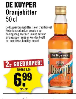 Dirck 3 De Kuyper Oranjebitter aanbieding