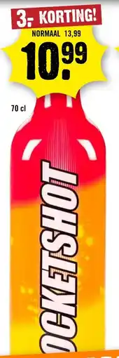 Dirck 3 Rocketshot aanbieding