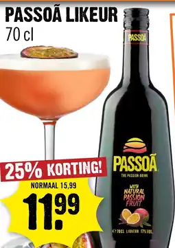 Dirck 3 Passoä likeur aanbieding
