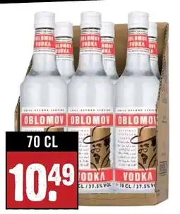 Dirck 3 Oblomov vodka aanbieding