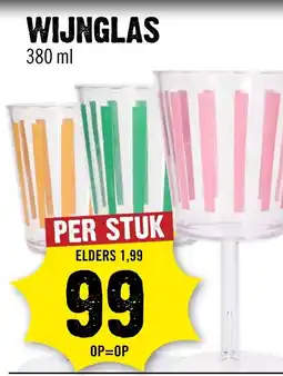 Dirck 3 Wijnglas aanbieding