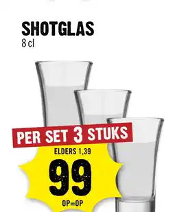 Dirck 3 Shotglas aanbieding