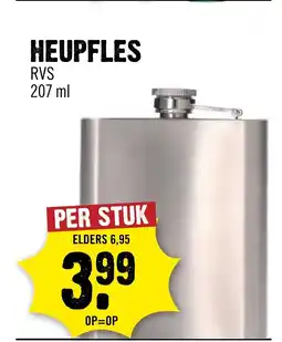 Dirck 3 Heupfles aanbieding