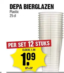 Dirck 3 Depa bierglazen aanbieding