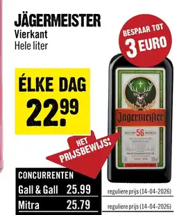 Dirck 3 Jagermeister Vierkant aanbieding