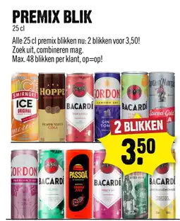 Dirck 3 Premix blik aanbieding