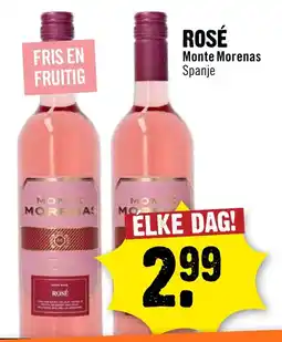 Dirck 3 Rosé Monte Morenas Spanje aanbieding