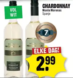 Dirck 3 Chardonnay Monte Morenas Spanje aanbieding