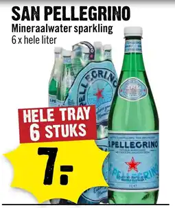 Dirck 3 San pellegrino mineraalwater sparkling aanbieding