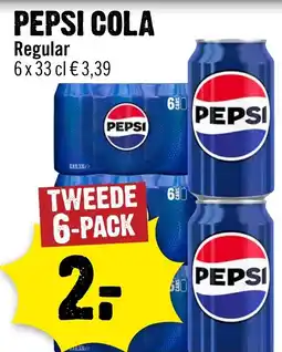 Dirck 3 Pepsi cola regular aanbieding