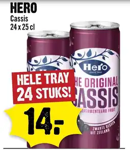 Dirck 3 Hero Cassis aanbieding