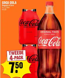 Dirck 3 Coca-Cola regular of zero aanbieding