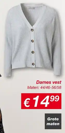 Kik Dames Vest aanbieding