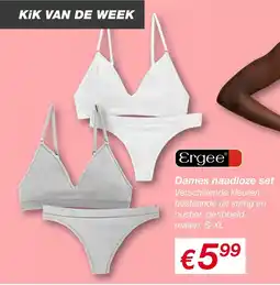 Kik Dames Naadloze Set aanbieding