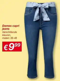 Kik Dames capri jeans aanbieding