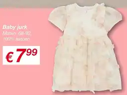 Kik Baby Jurk aanbieding