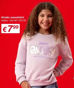 Kik Kinder Sweatshirt aanbieding